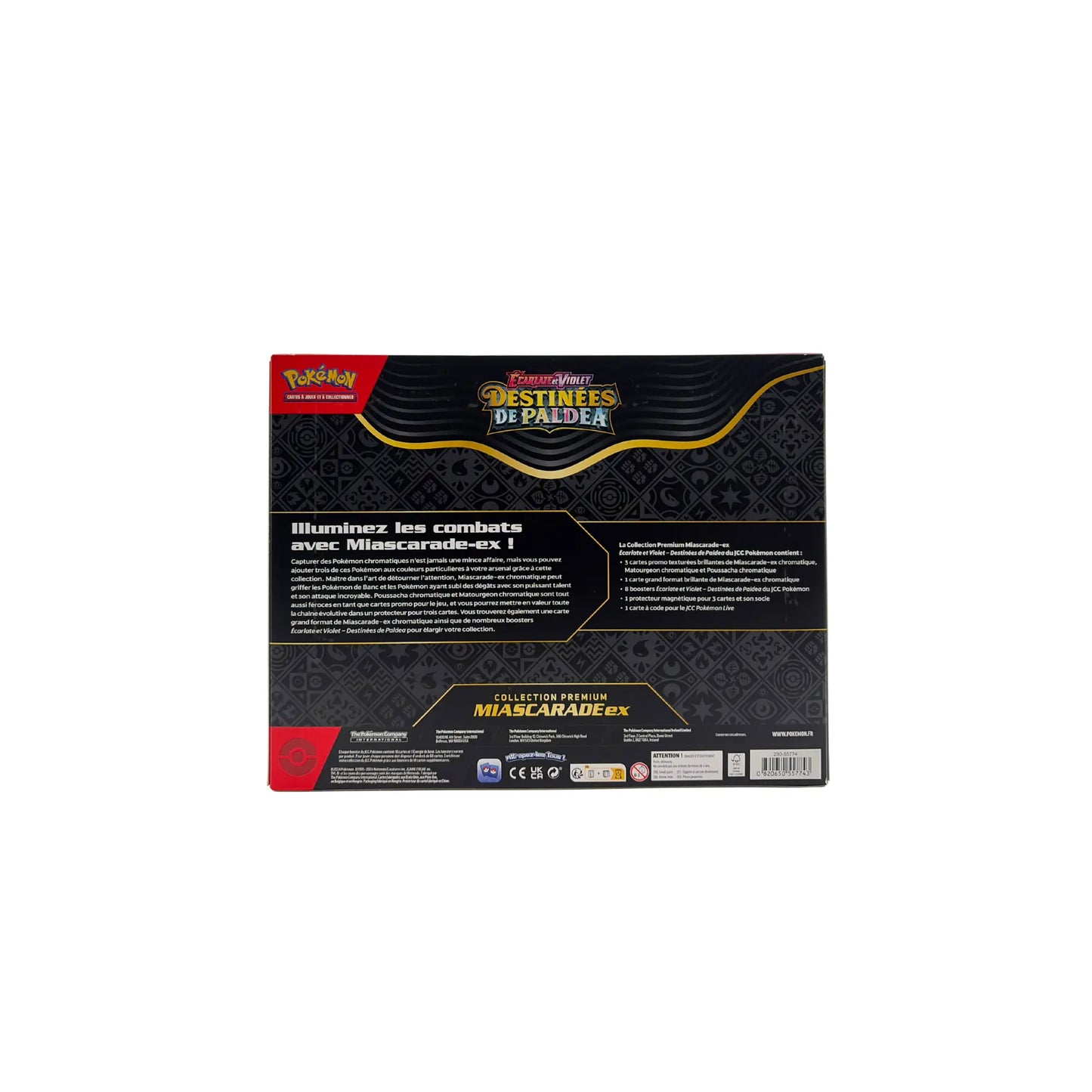 Coffret Pokémon Palmaval ex – Destinées de Paldea (FR) Pokémon