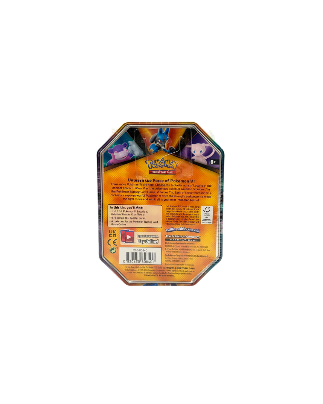 Pokémon Lucario V – Pokébox Métal Collection V Pokémon