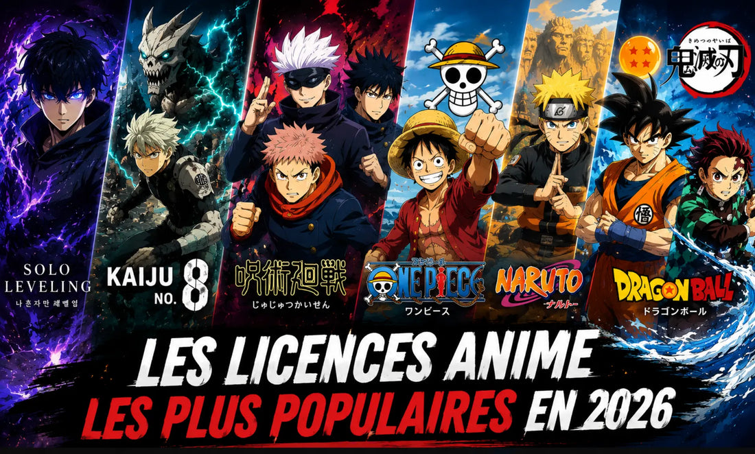 Les licences anime et figurines manga les plus populaires en 2026 FigureMania
