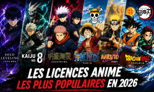 Les licences anime et figurines manga les plus populaires en 2026 FigureMania