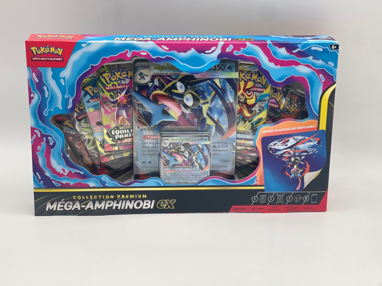 Coffret Pokémon - Collection Premium Méga-Amphinobi ex (Version Française)