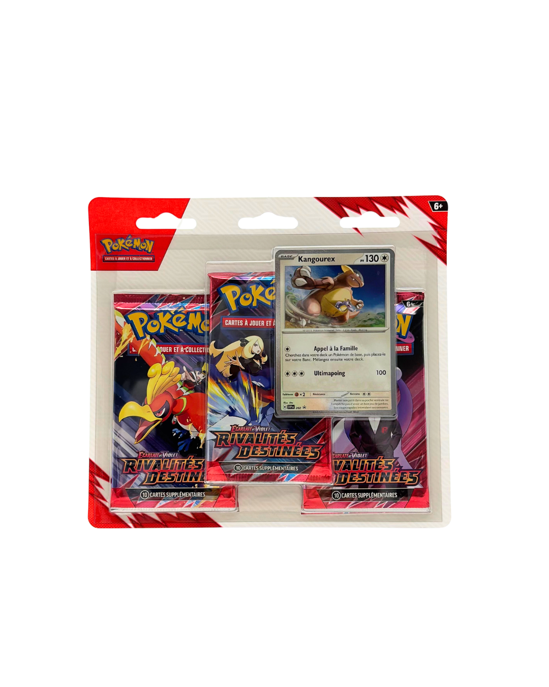 Pokémon Rivalités Destinées – Tripack Kangourex Officiel Pokémon
