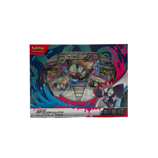 Pokémon – Coffret Tag-Tag EX (Tag-Tag ex + Boosters + Cartes Promo) Pokémon