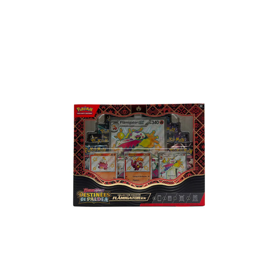 Coffret Pokémon Premium Flâmigator ex – Destinées de Paldea (FR) Pokémon