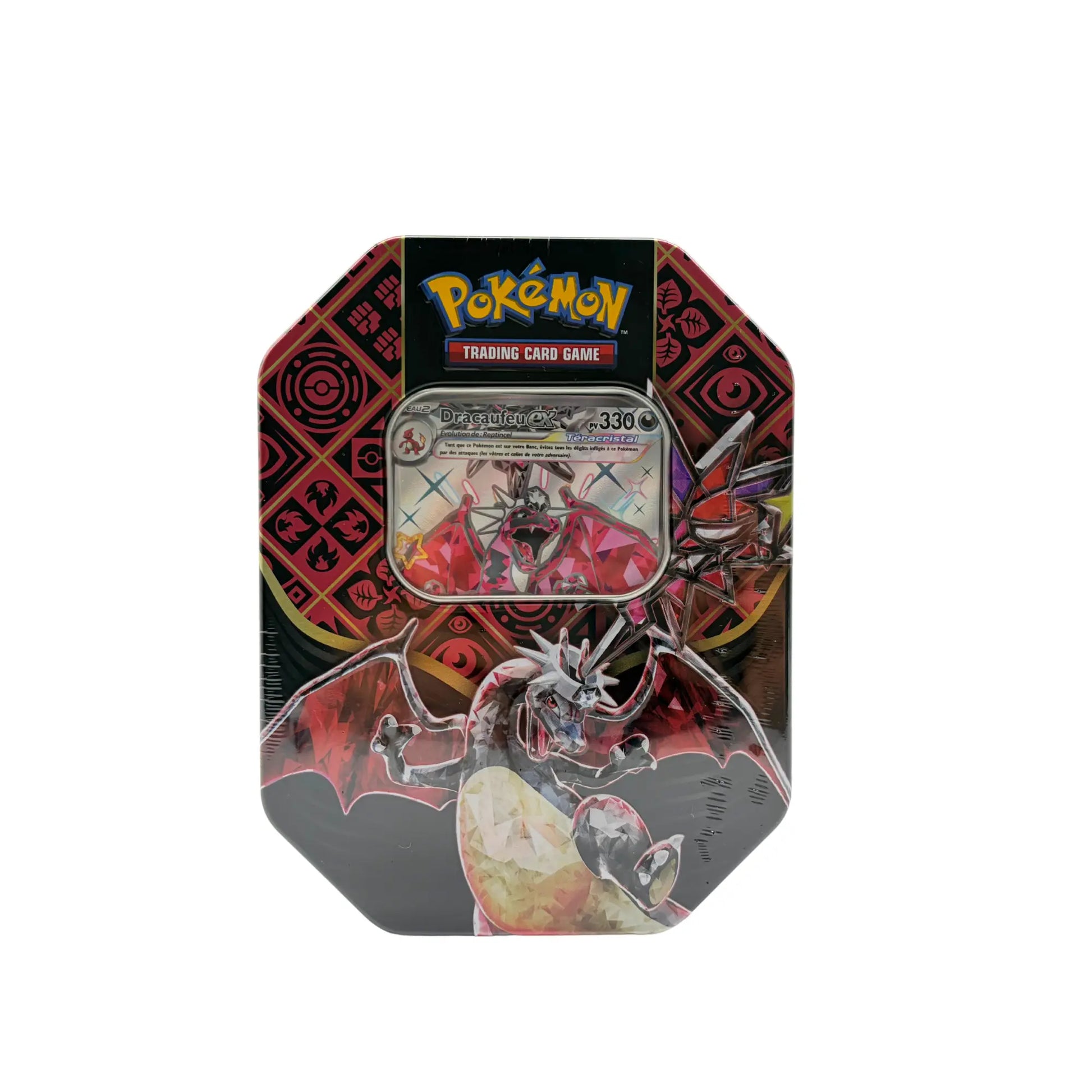 boîte métal Dracaufeu ex shiny – Destinées de Paldea (FR) Pokémon