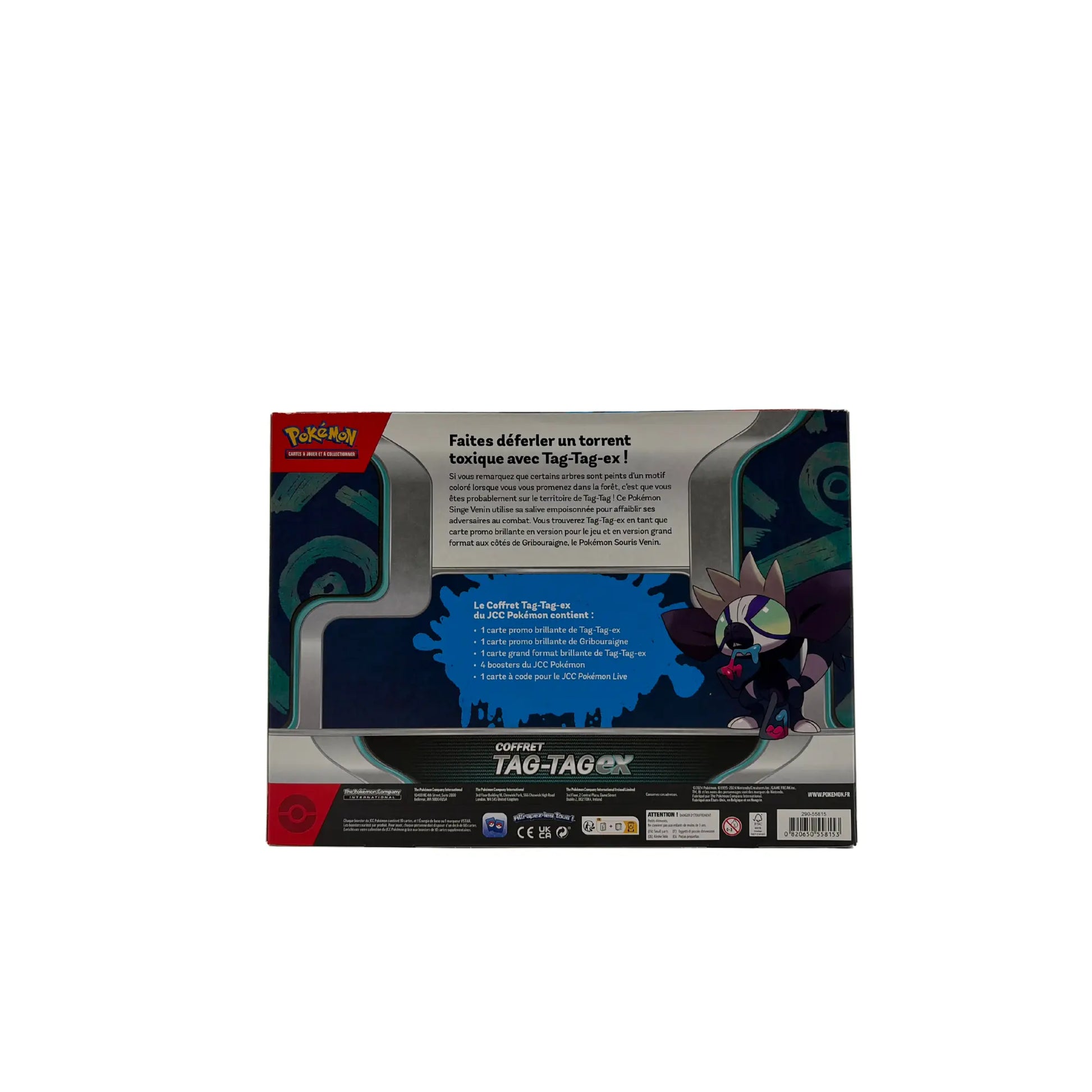 Pokémon – Coffret Tag-Tag EX (Tag-Tag ex + Boosters + Cartes Promo) Pokémon