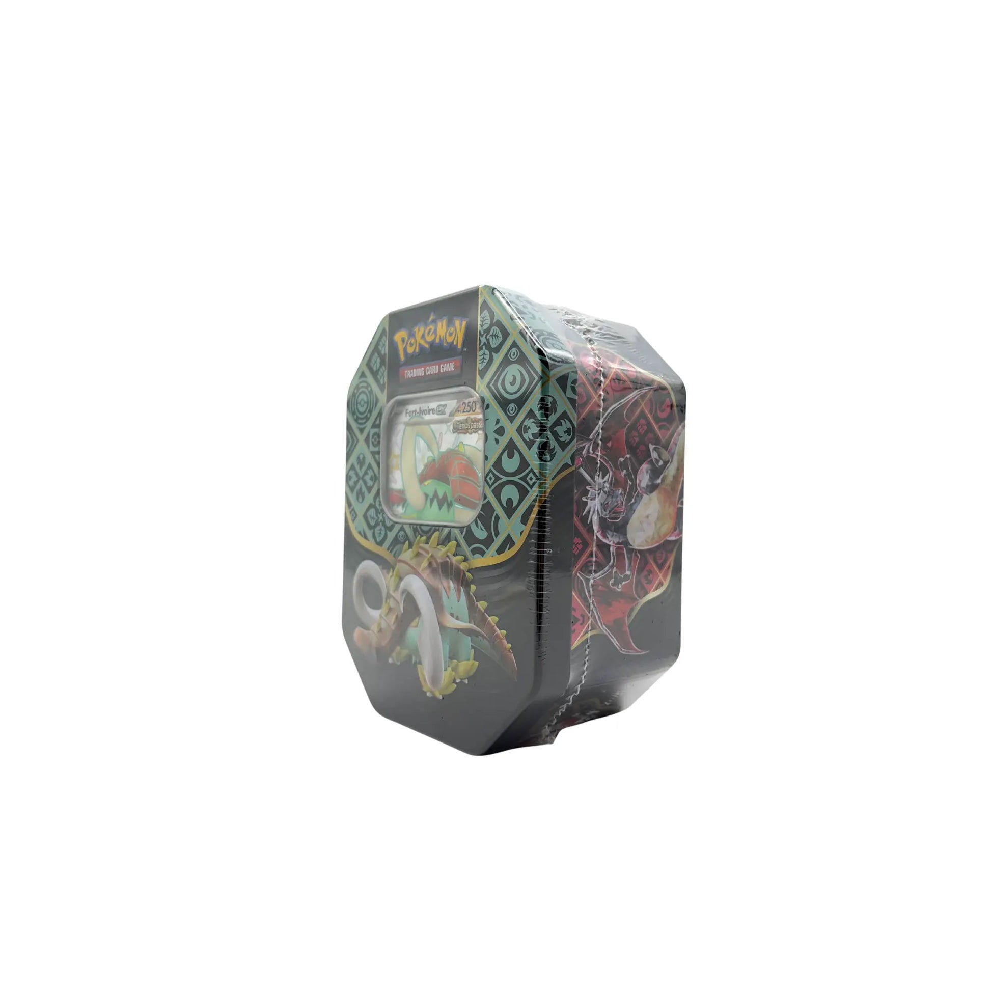 Pokémon – Boîte Métal Fort-Ivoire ex (Great Tusk ex) – Destinées de Paldea (FR) Pokémon