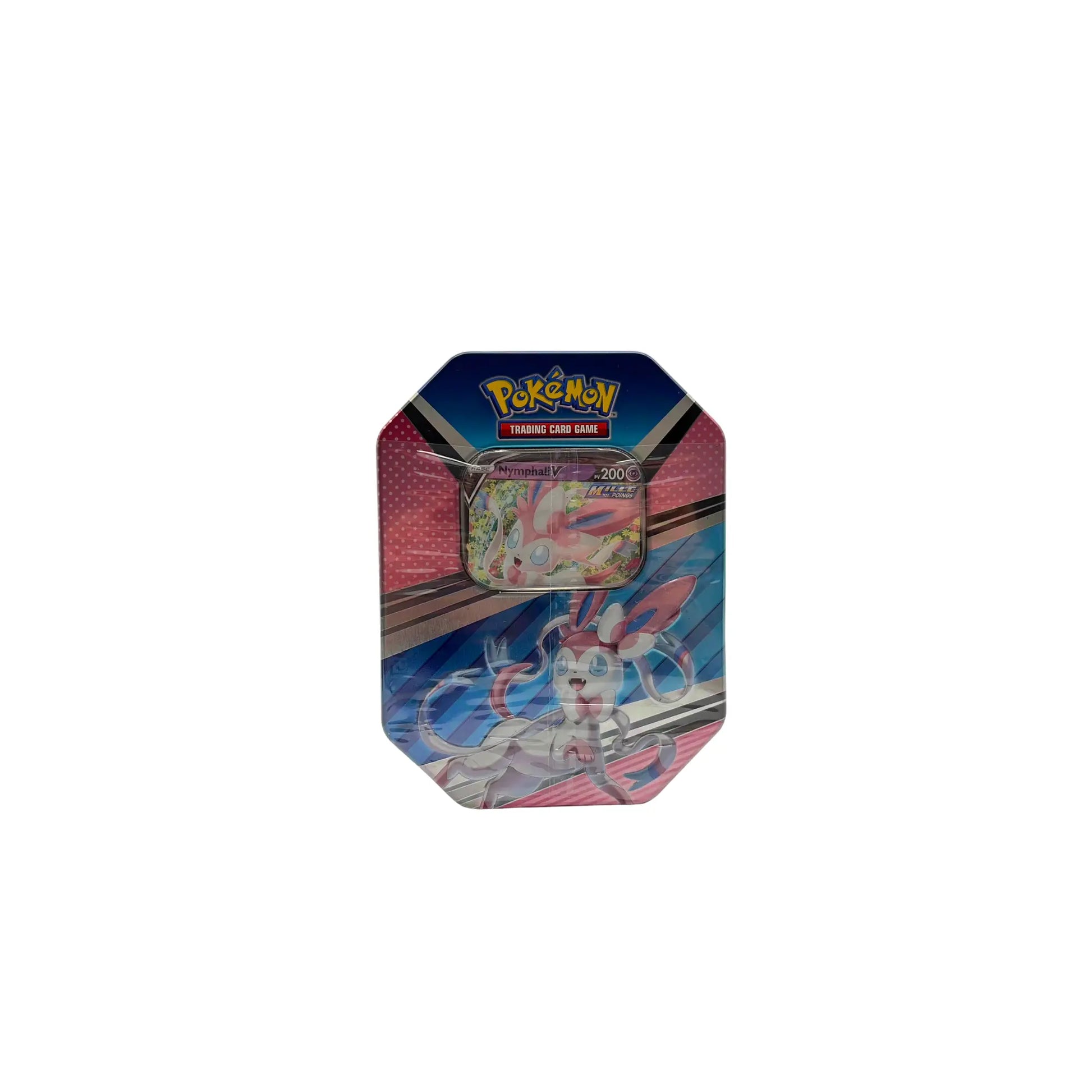 Pokémon – Boîte Métal Nymphali-V (Sylveon) + 4 Boosters (FR) Pokémon