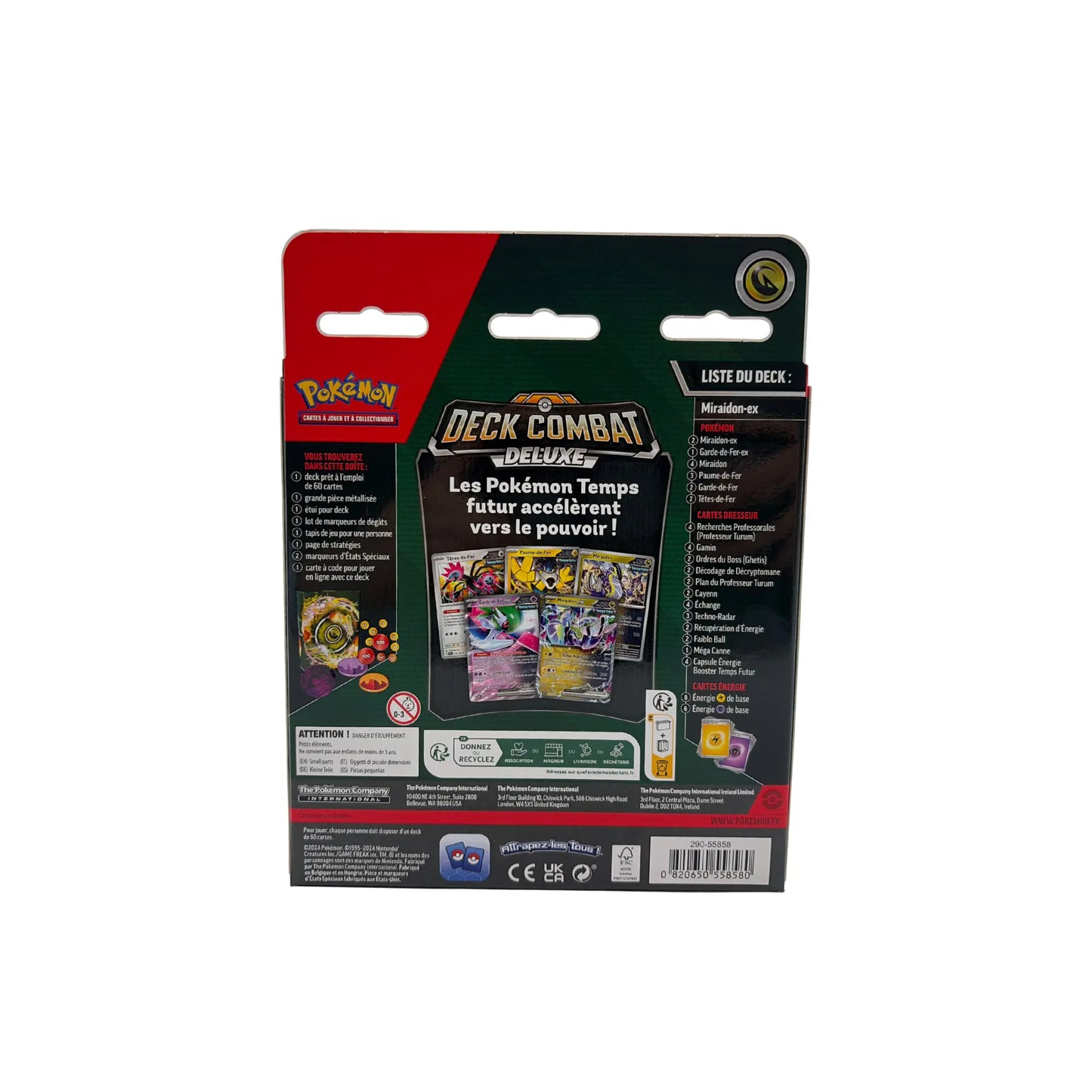 Pokémon EV – Deck Combat Deluxe Miraidon ex (FR) Pokémon
