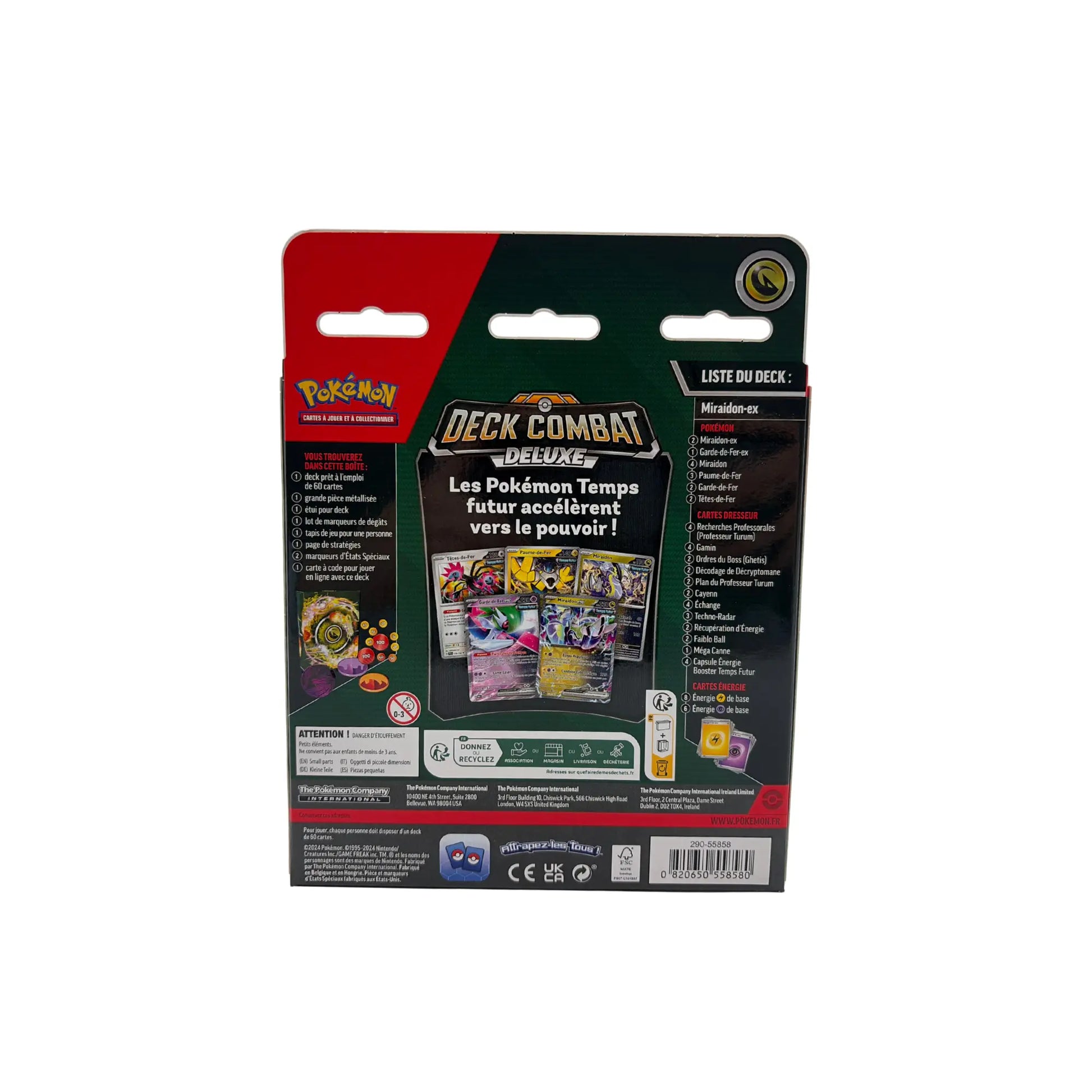 Pokémon EV – Deck Combat Deluxe Miraidon ex (FR) Pokémon
