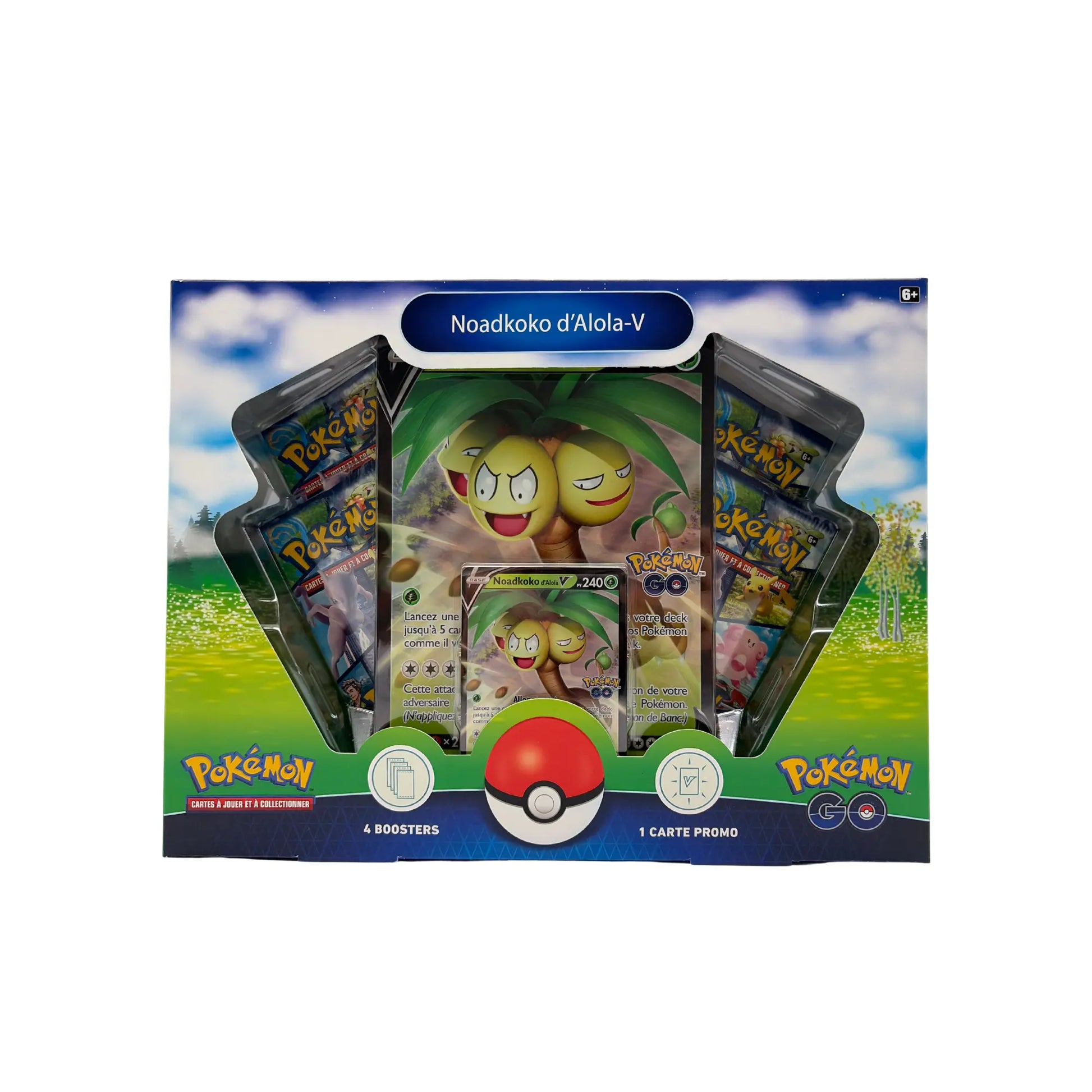 Pokémon GO – Coffret Noadkoko d’Alola-V (Alolan Exeggutor V Box) – FR Pokémon